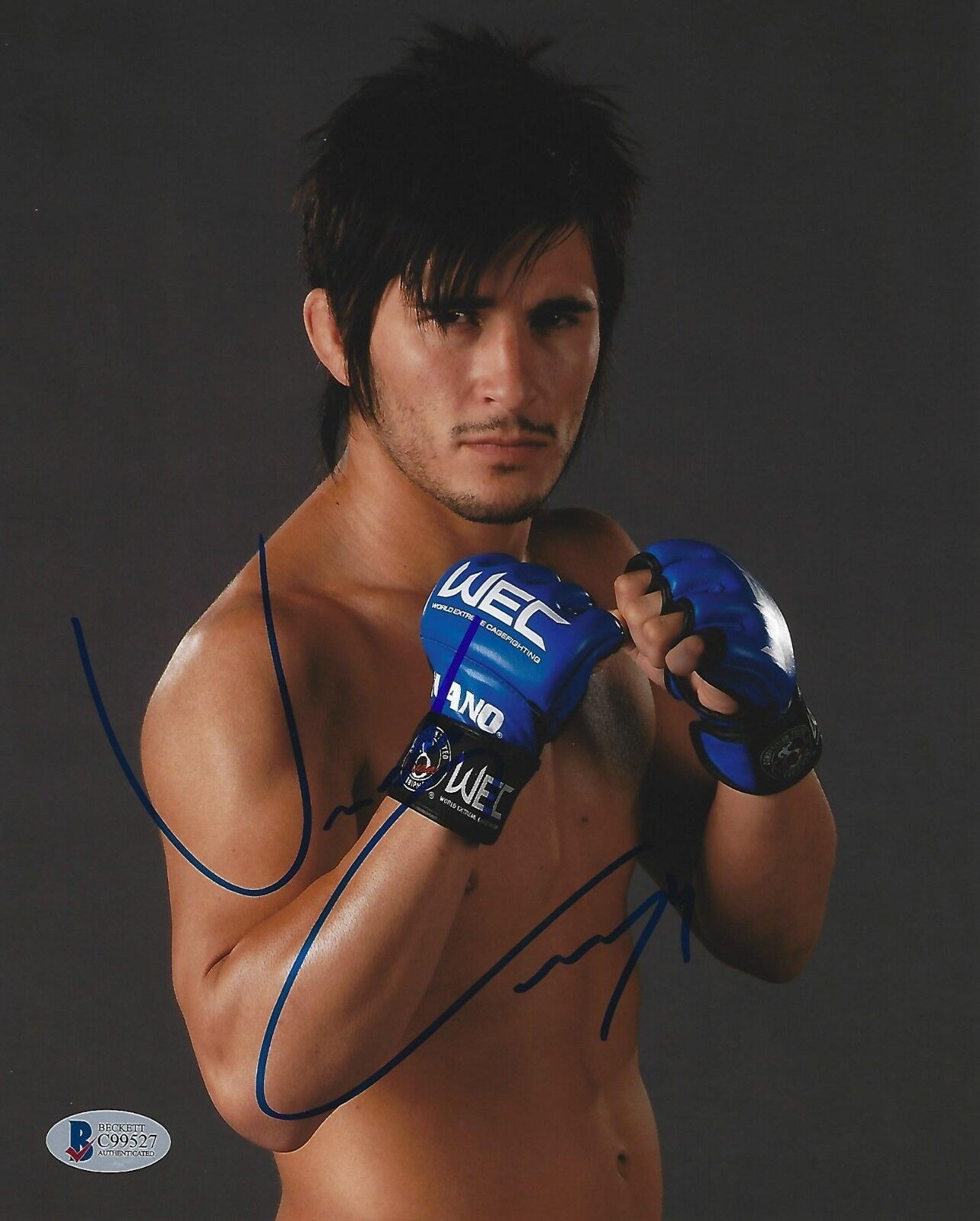 Ian McCall Signed 8x10 Photo Poster painting BAS COA UFC WEC 30 31 38 Picture Autograph Rizin FF