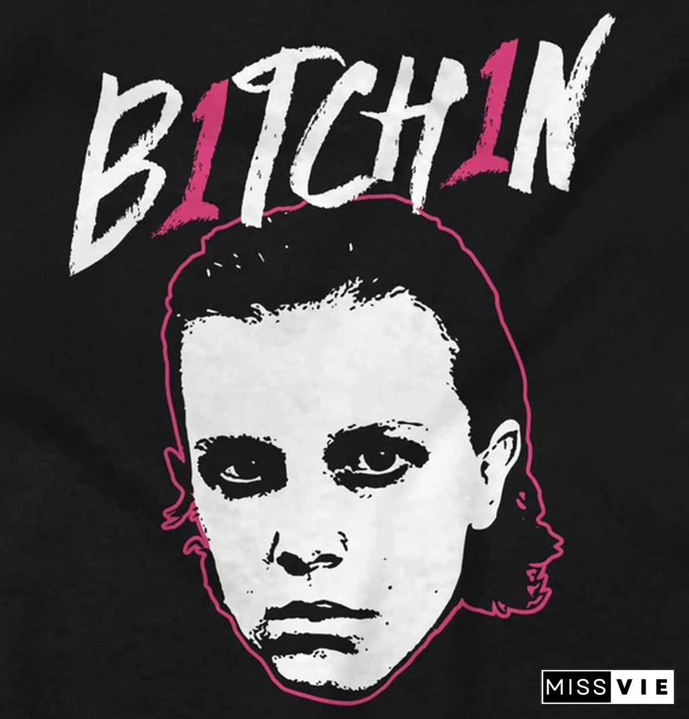 Bitchin Eleven Stranger Cool Things Gift Demigorgon Funny Gym T-Shirt Tee