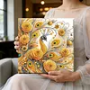 Framed Diamond Painting - Special Shaped - Peacock (25x25cm)