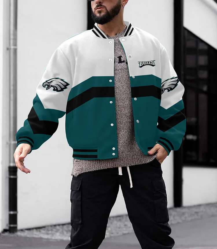 Philadelphia Eagles Men's Limited Edition Full-Snap Casual Jacket