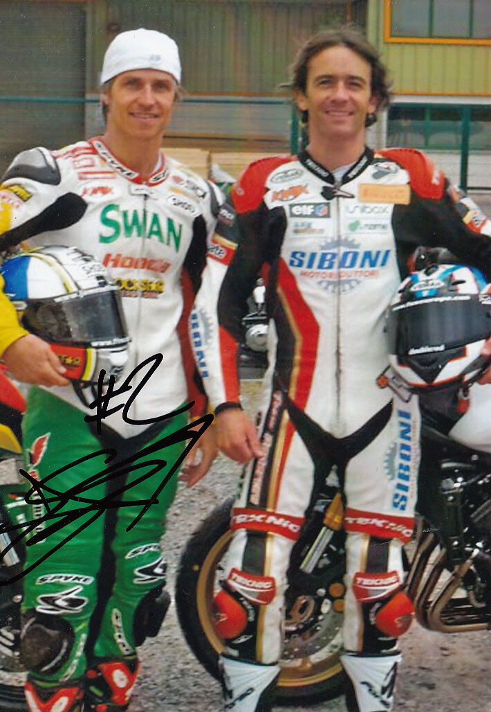 James Ellison Hand Signed Swan Honda 7x5 Photo Poster painting BSB 2.