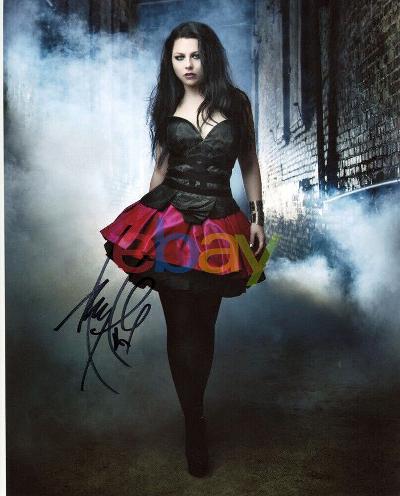 Amy Lee Evanescence Signed 8x10 Autographed Photo Poster painting reprint