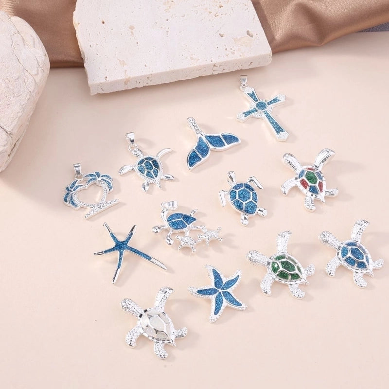 Copper Marine Style Tortoise Pendant Necklace3