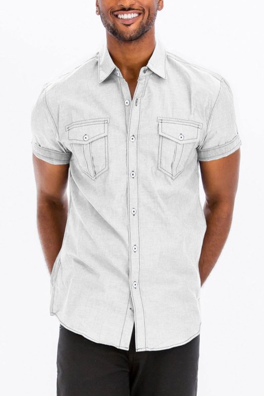 Men's Casual Short Sleeve POLO Shirt