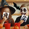 (US Only)6PCS DIY Halloween Designs Diamond Art Greeting Cards for Halloween and Holidays