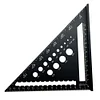 Miter Square Ruler Metric Miter Framing Measurement Ruler (7IN)