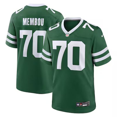 Youth New York Jets #70 Armand Membou  Legacy 2025 NFL Draft First Round Pick Game Jersey