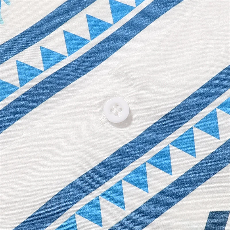 AMIRI 2023 new silk short-sleeved shirt