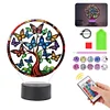 Acryl Schmetterling Baum des Lebens doppelseitig - 5d DIY Bastellampe