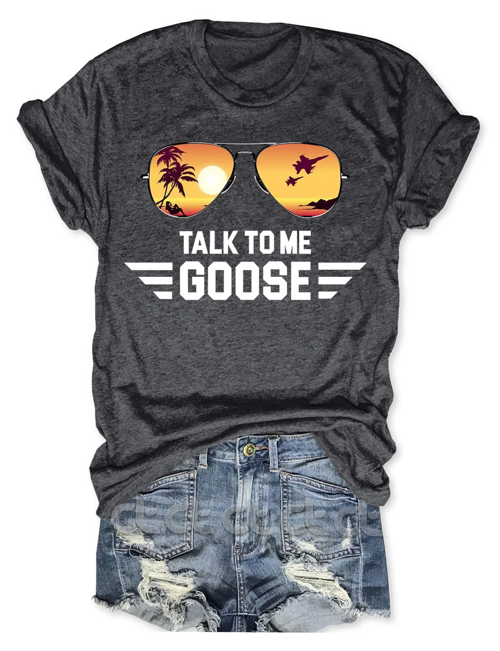 TALK TO ME GOOSE T-SHIRT – DKHANDMADE