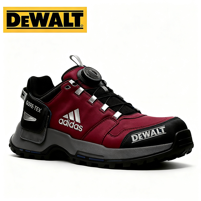 Az Adidas® és a DEWALT vízálló cipői tökéletes választást jelentenek munkába és szabadtéri tevékenységekhez.