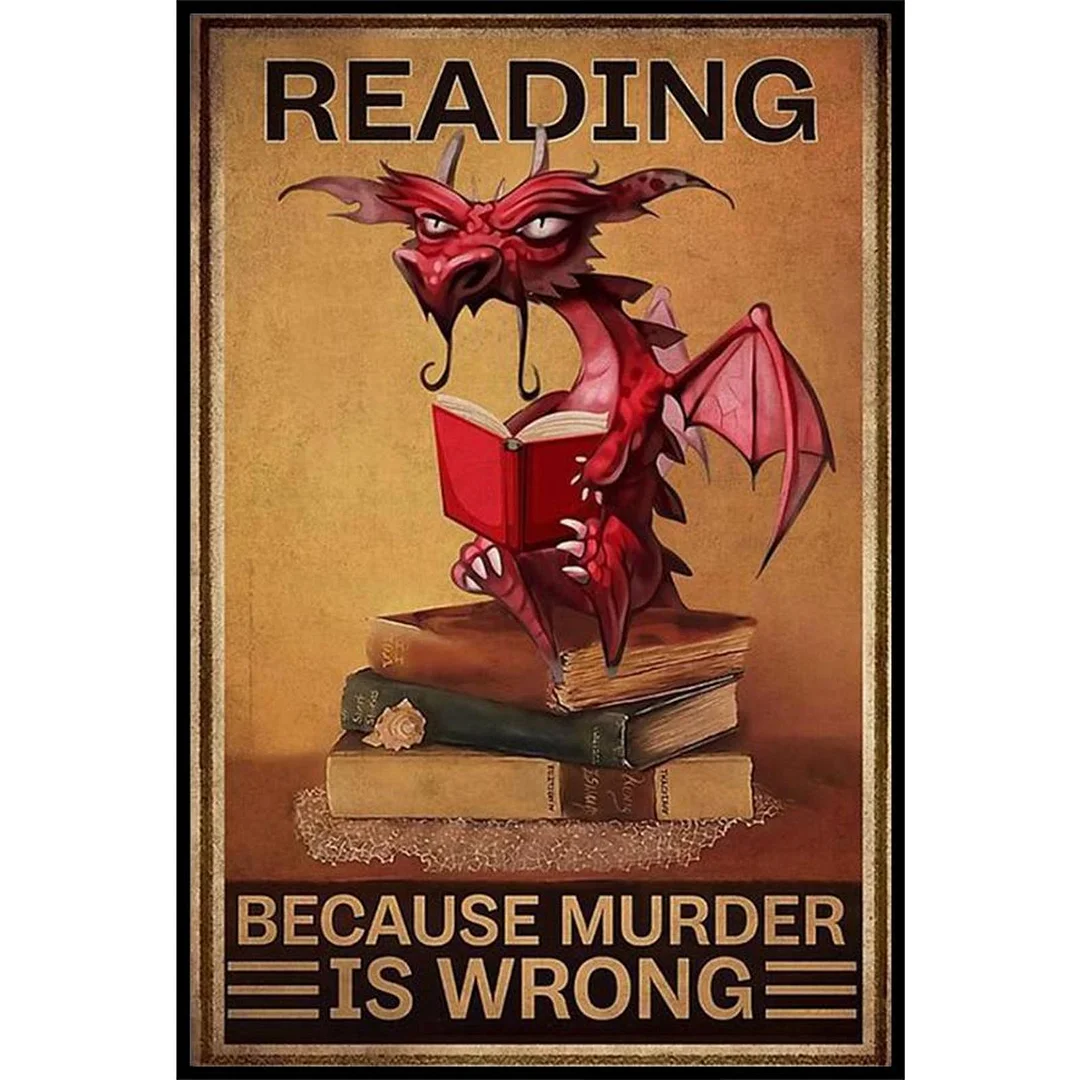 Full Embroidery Book Dragon Printed Cross Stitch 11CT 3 Strand Cotton Kit