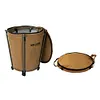 20L Camping Trash Can Garbage Bucket Large Capacity with Lid Camping Accessories