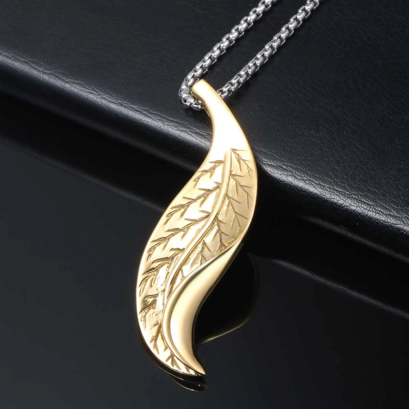 Hip-Hop Retro Horns 304 Stainless Steel Polishing Plating Men's Pendant Necklace