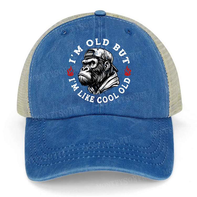 I'm Old But I'm Like Cool Old Trucker Cap