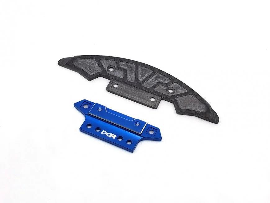 7075 Alloy x Carbon Bumper Reinforcement (Blue)