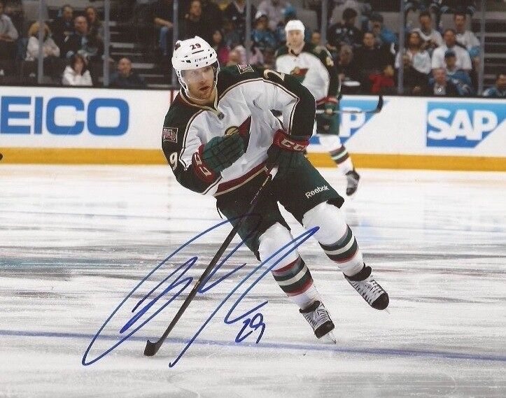 Jason Pominville signed Minnesota Wild 8x10 Photo Poster painting autographed 2