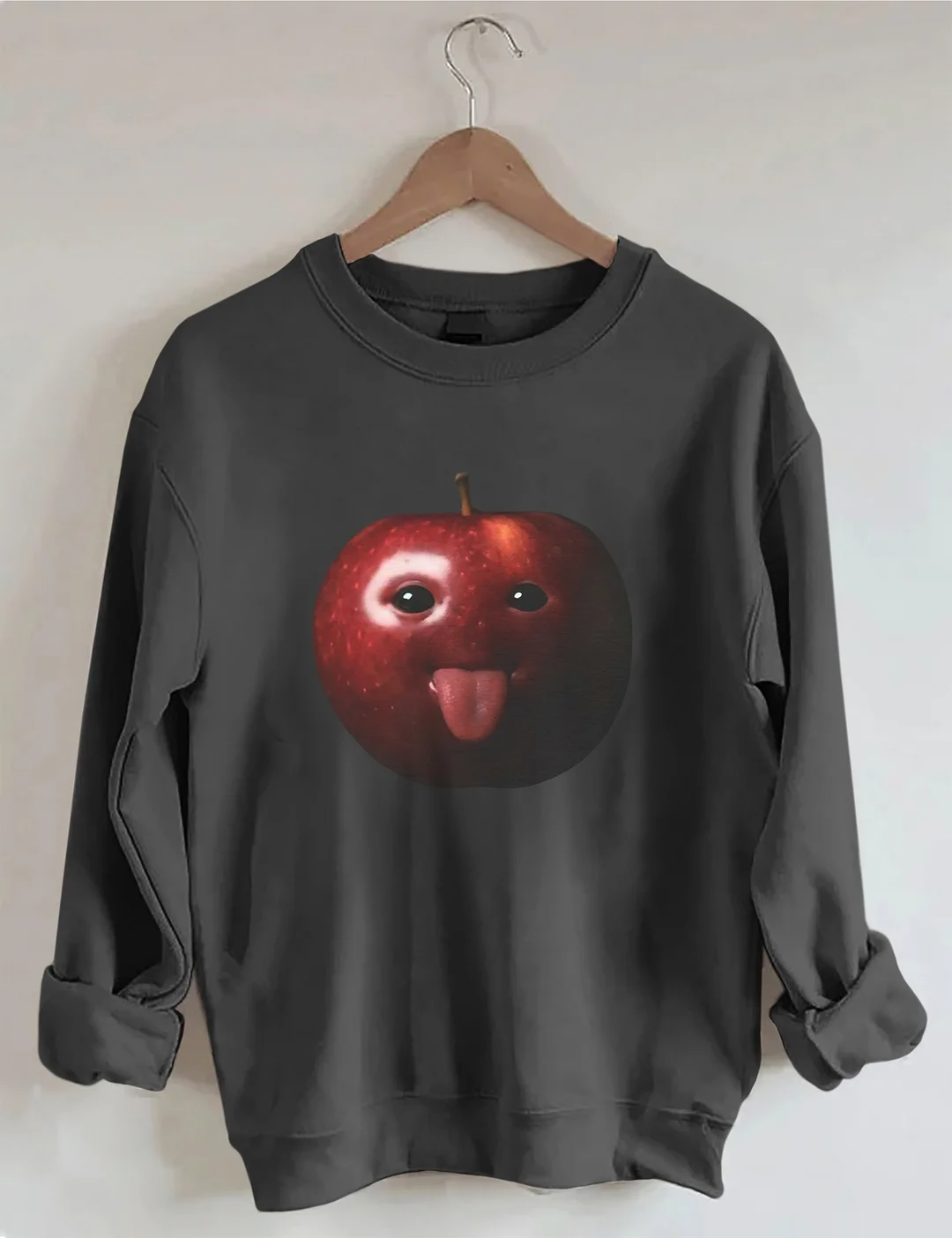 Silly AI Apple Meme Sweatshirt