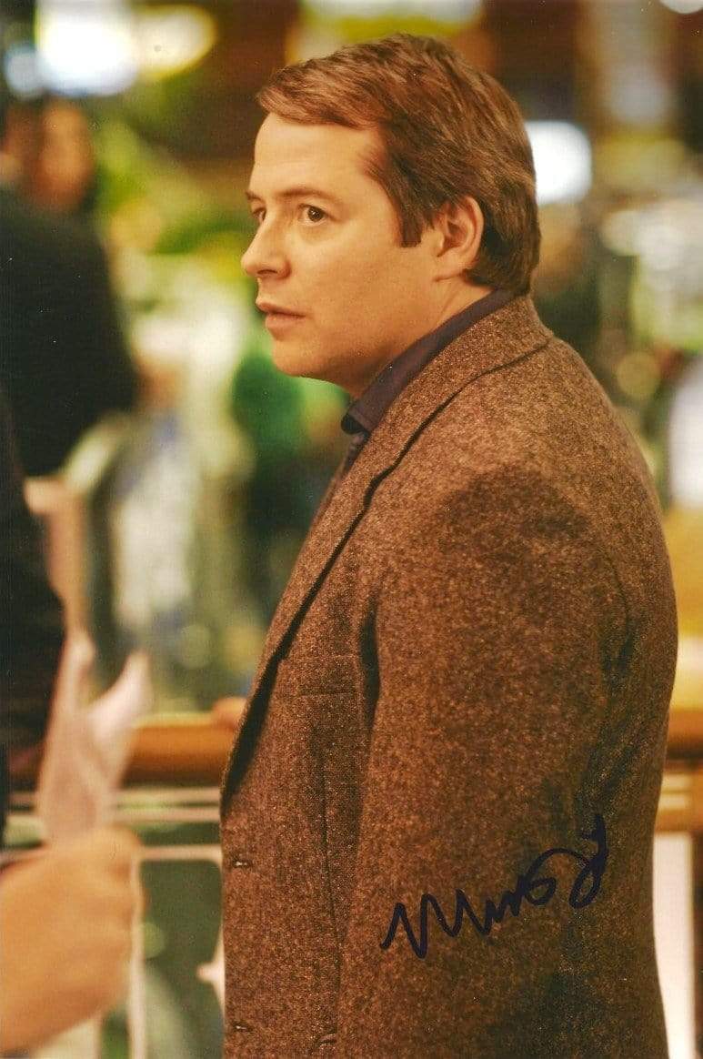 Matthew Broderick ACTOR autograph, In-Person signed Photo Poster painting