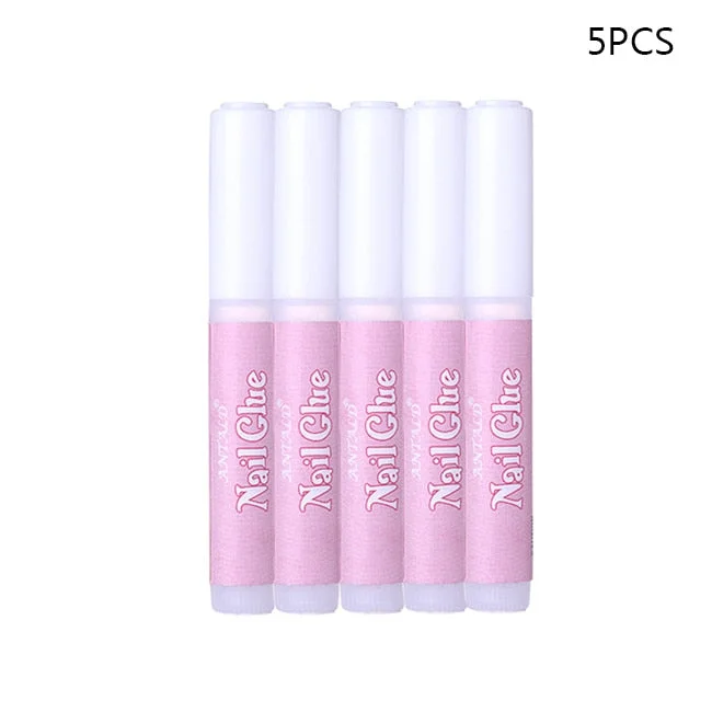1/5/10 pcs Nail Adhesive Glue For Nail Art Rhinestone Fast-dry for UV Gel Acrylic Glue Nail Art Decoration DIY Tools Accessories-Nail Inspo
