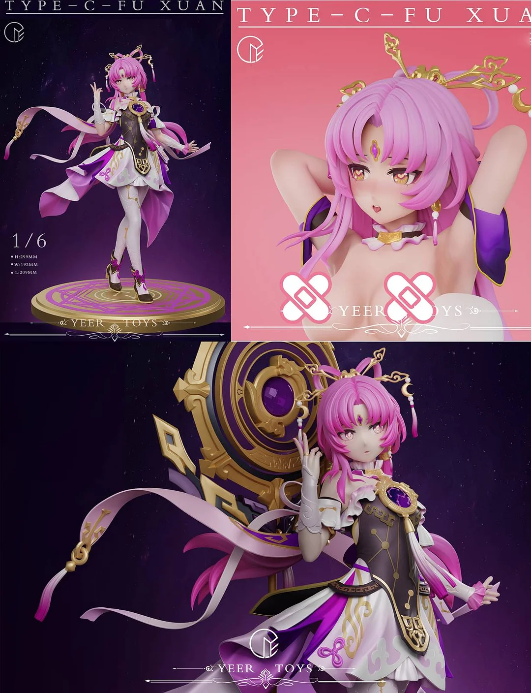 1/6 Scale Fu Xuan - Honkai: Star Rail Resin Statue - YEER Studio