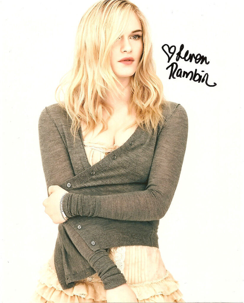 Leven Rambin Autographed Signed 8x10 Photo Poster painting COA FOUR