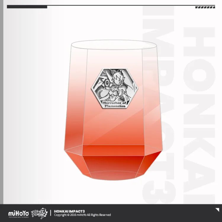 Valkyrie Side Face Series Glass [Original Honkai Official Merchandise]