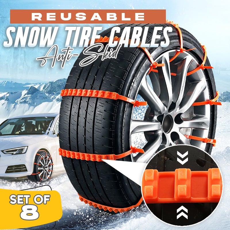 (🌲Early Christmas Sale- SAVE 48% OFF) Reusable Anti-Skid Snow Tire ...