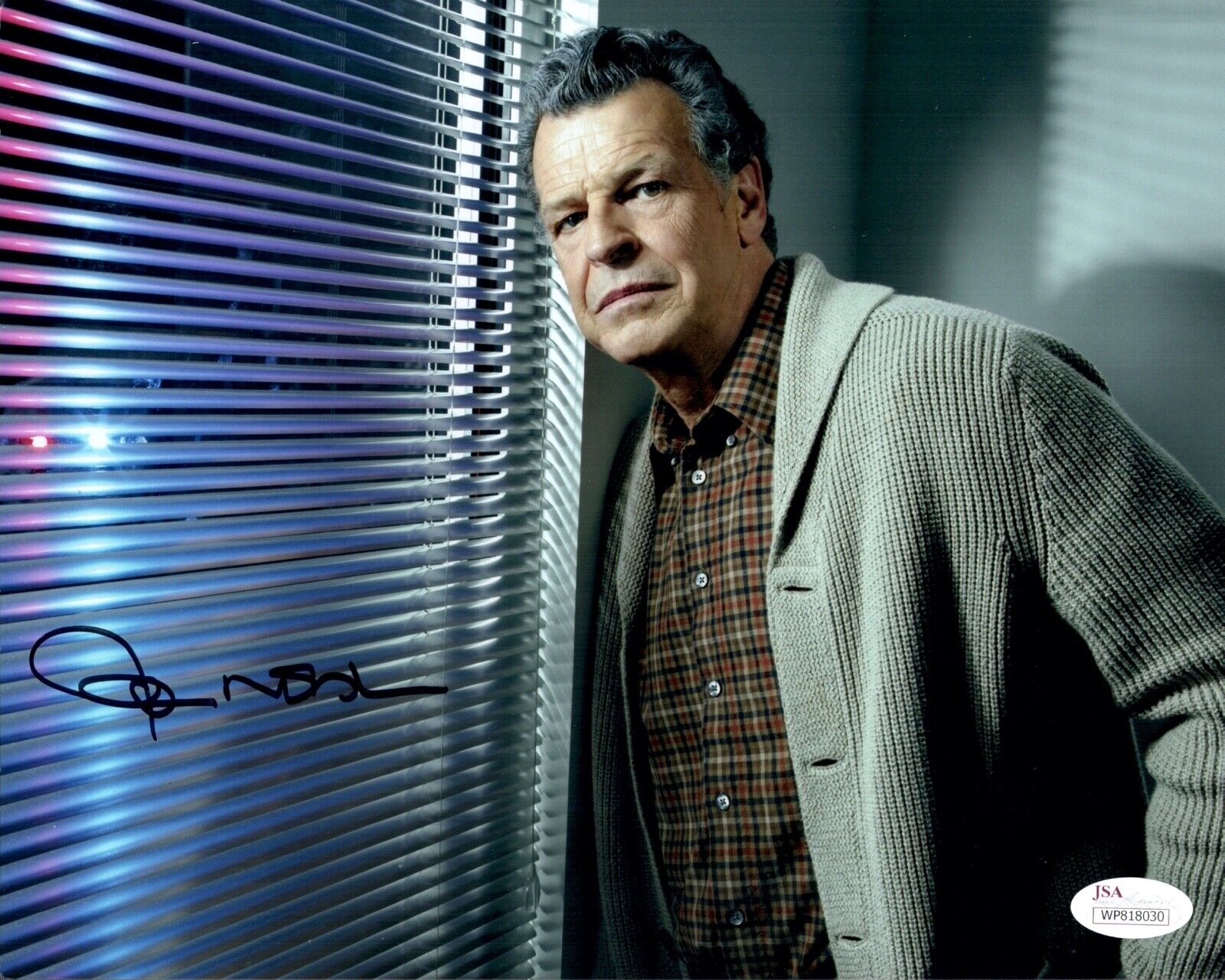 JOHN NOBLE Signed FRINGE 8x10 Photo Poster painting LORD OF THE RINGS Autograph JSA COA Cert