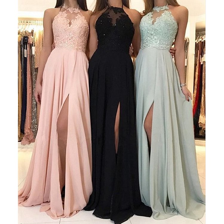 Women's Sexy Lace Long Skirt Bandage Bodycon Dress Prom Dress Slip Dress Corset Dress
