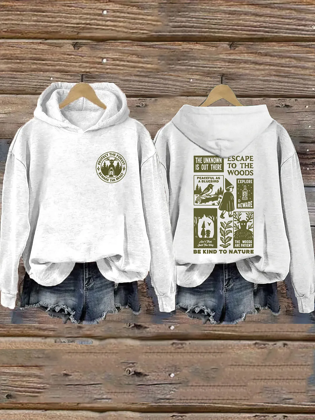 Escape To The Woods Hoodie