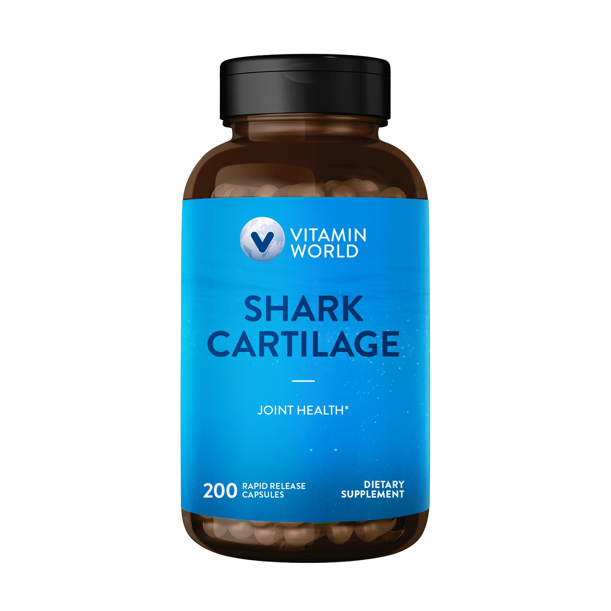 Shark Cartilage for Joint Health - 200 Capsules