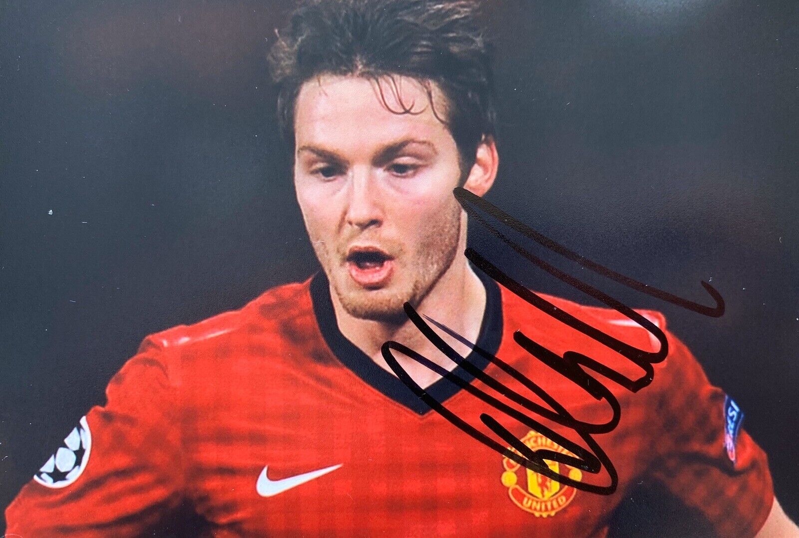 Nick Powell Genuine Hand Signed 6X4 Photo Poster painting - Manchester United