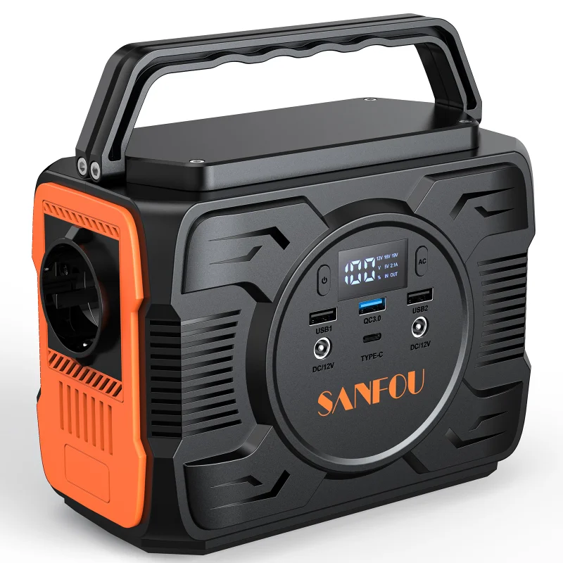 Portable Power Station 300W, 179.2 Wh LiFePO4 Battery Generator, Fast  Charging Solar Generator, Portable Power Source for Camping, Hunting,  Travel and