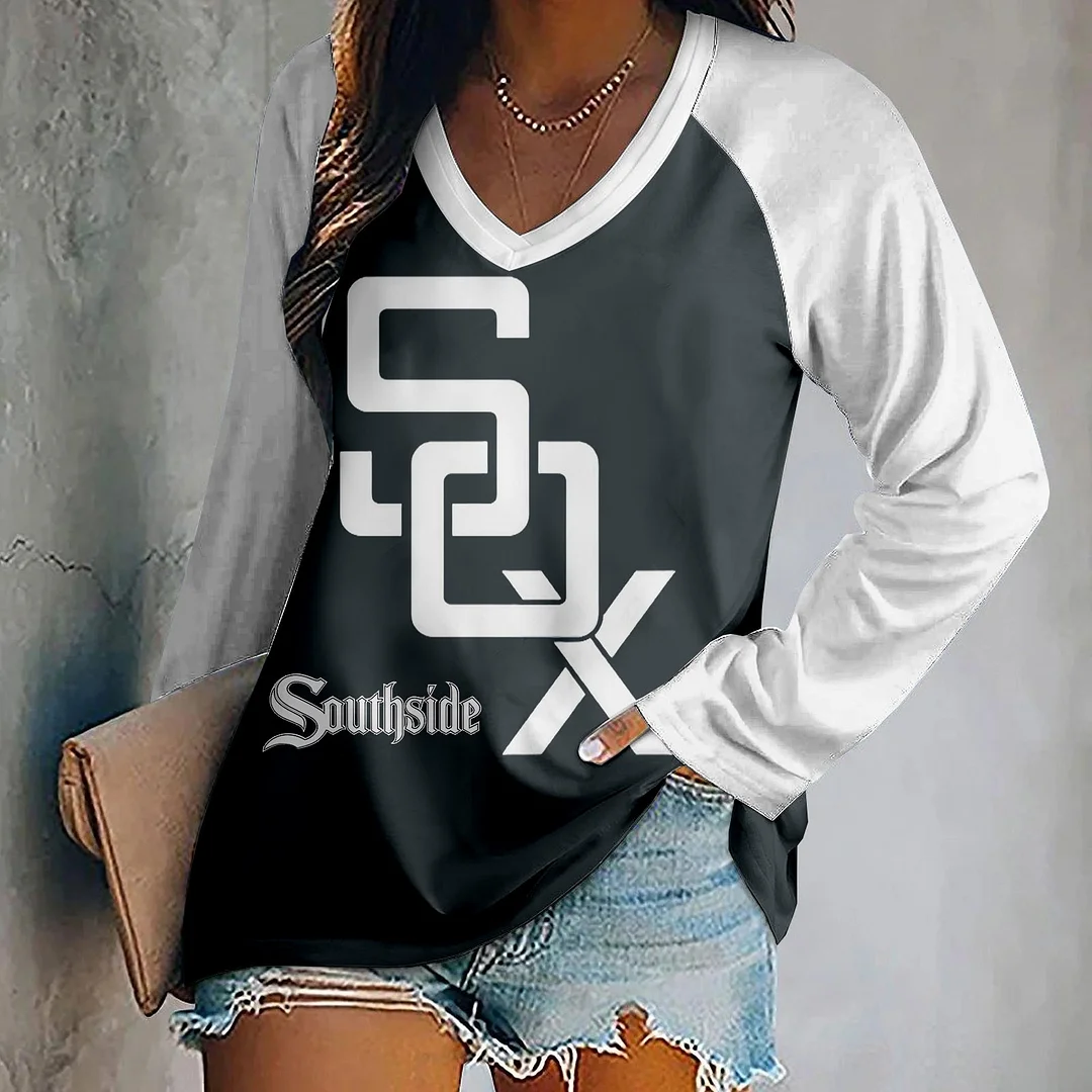 Women's Printed Long Casual Sweatshirt
