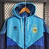 2023/2024 Argentina Windbreaker Blue Football Shirt 1:1 Thai Quality
