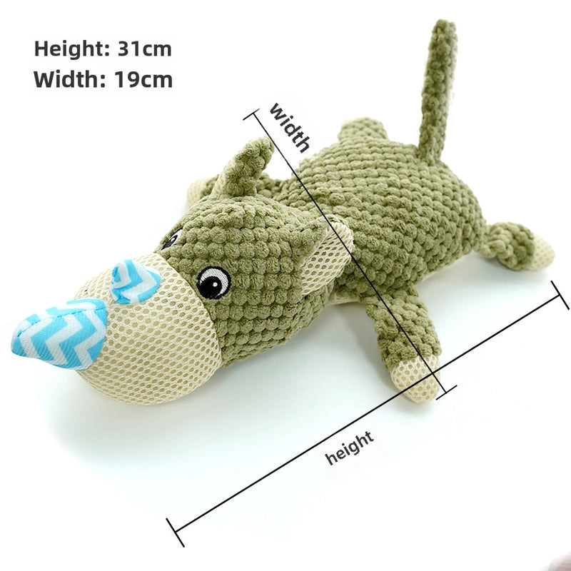 Pet Plush Sound Toy Corn Velvet Multi-color Optional Molar Bite-resistant Dog Cat Supplies Factory