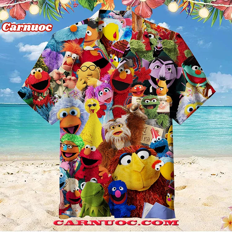 Sesame Street | Unisex Hawaiian Shirt