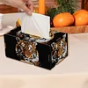 H&ouml;lzerne Tiger Taschentuch Box - 5d DIY Handwerk Aufbewahrungsbox