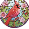 Diamond Painting Acrylic Single-Side Cardinal Hanging Pendant for Office Decor