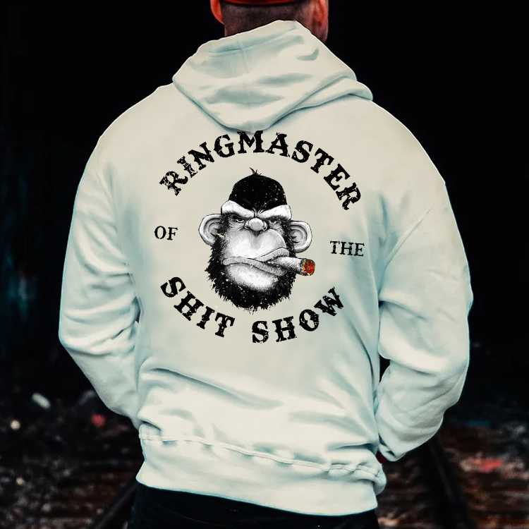 Ringmaster of the shit show Hoodie