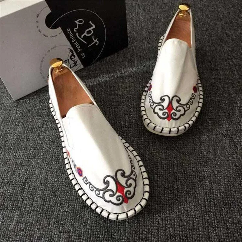 Summer Men Casual Shoes breathable Canvas Fabric Male Shallow Loafers Comfortable slip on fashion Light High Qualitity Shoes men