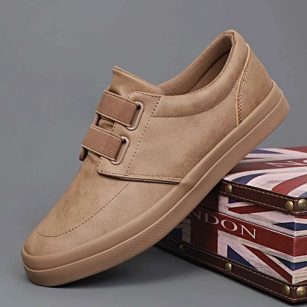 Yyvonne 24093 Men's Shoes Soft Soles Fashion Shoes Autumn Trend Comfortable Casual Shoes Men's Velvet Lazy Fashion Shoes