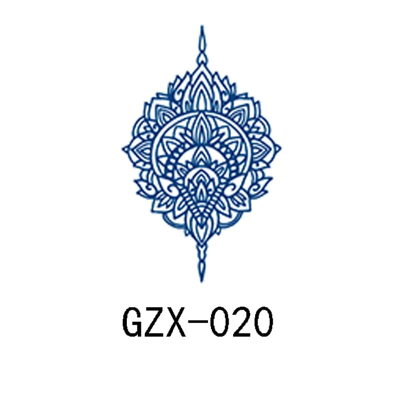 Herbal Semi-Permanent Tattoo Sticker Net Red Tattoo Sticker Waterproof Sweat Lasting Herbal Tattoo Sticker