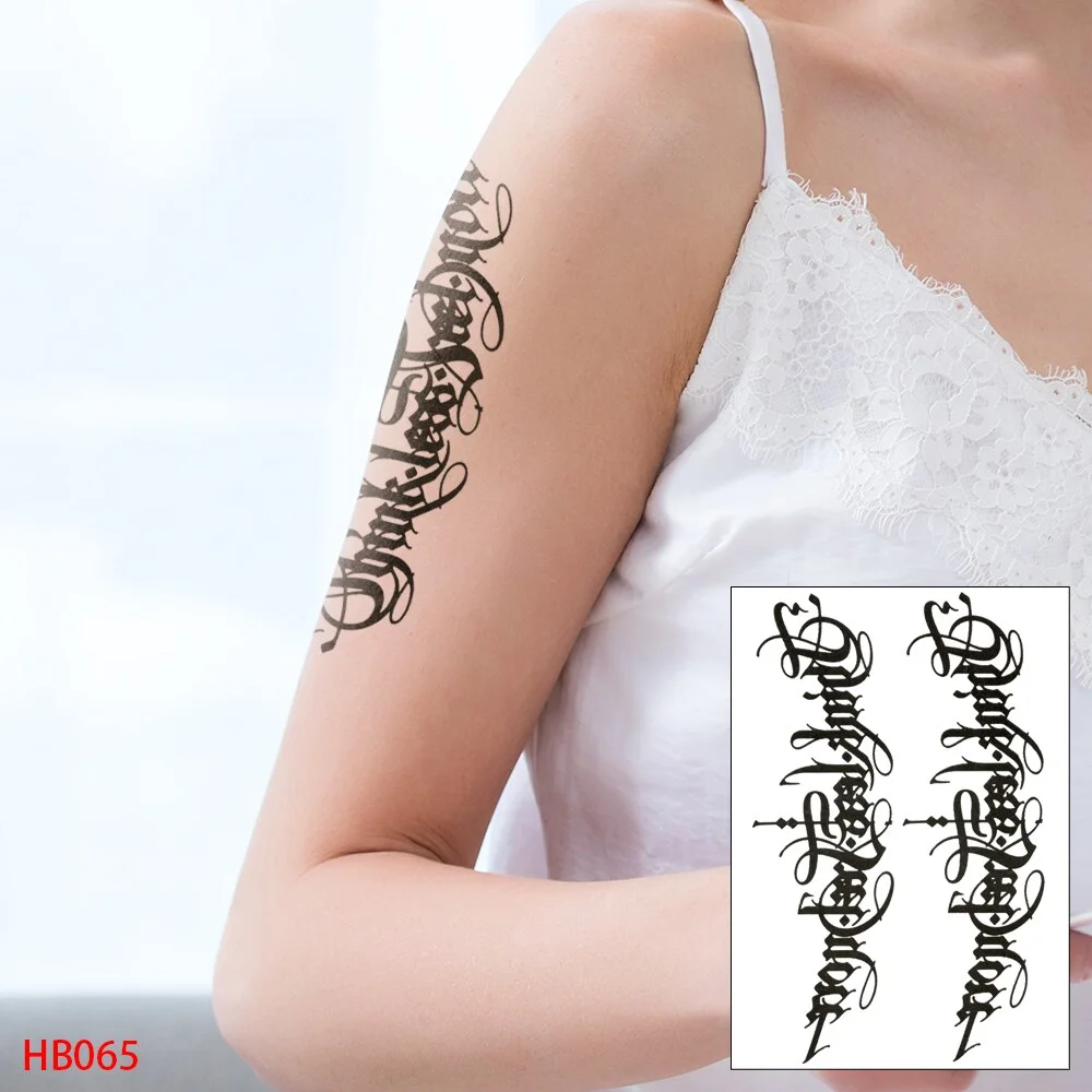 Sdrawing Transfer Waterproof Temporary Tattoos Sticker,Fake,Women Men Wolf,Skull,Eagle,Black Dragon,OWL,Beauty Body Art,Sexy Makeup