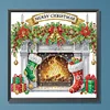 Fireplace - Diamond Painting - Full Round Drill (Canvas|30*30cm)