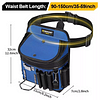Multifunctional Portable Tool Bag Waterproof, Durable, Thickened and Wear-rResistant Multifunctional Tool Waist Bag