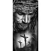 (Big Size)Jesus - 11CT Stamped Cross Stitch - 40*80cm