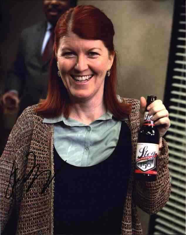 Kate Flannery authentic signed celebrity 8x10 Photo Poster painting W/Cert Autograph 236