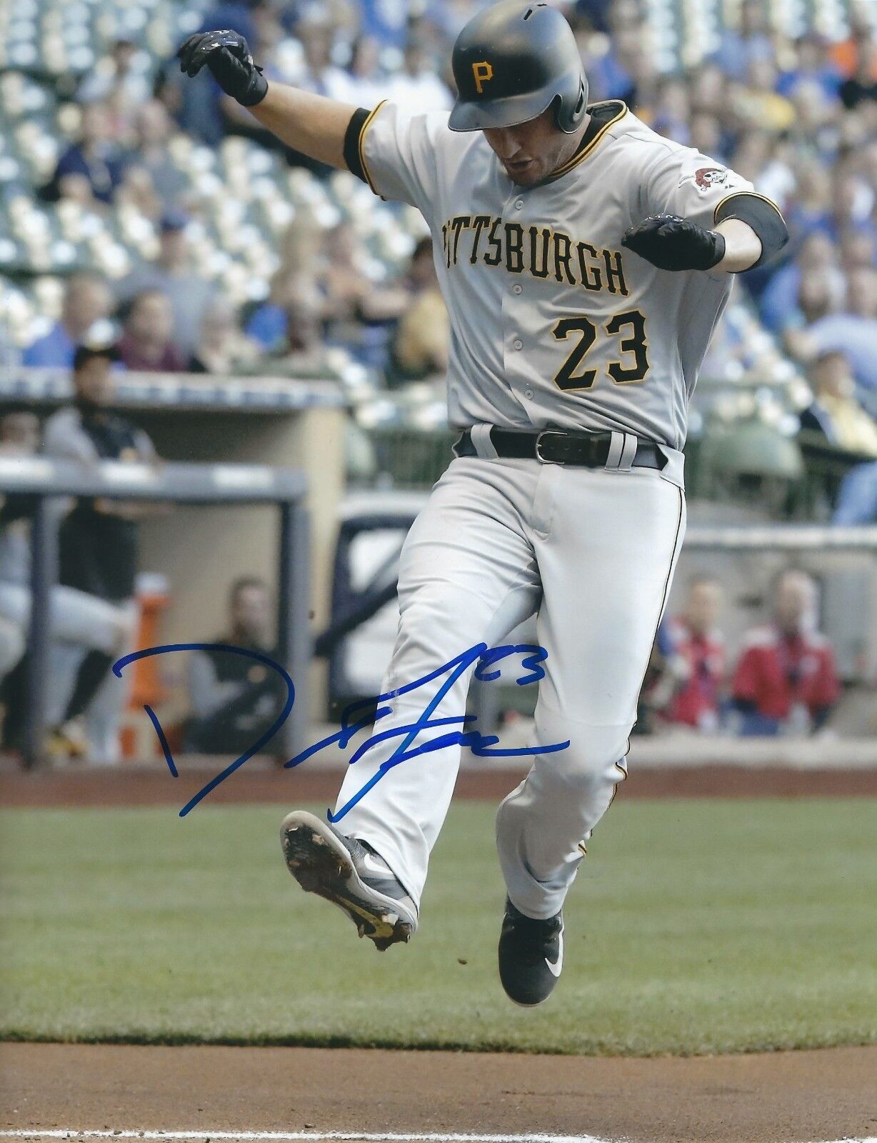 Signed 8x10 DAVID SE Pittsburgh Pirates Autographed Photo Poster painting - COA